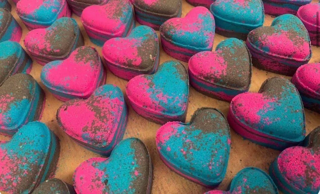 Heart Bath Bomb