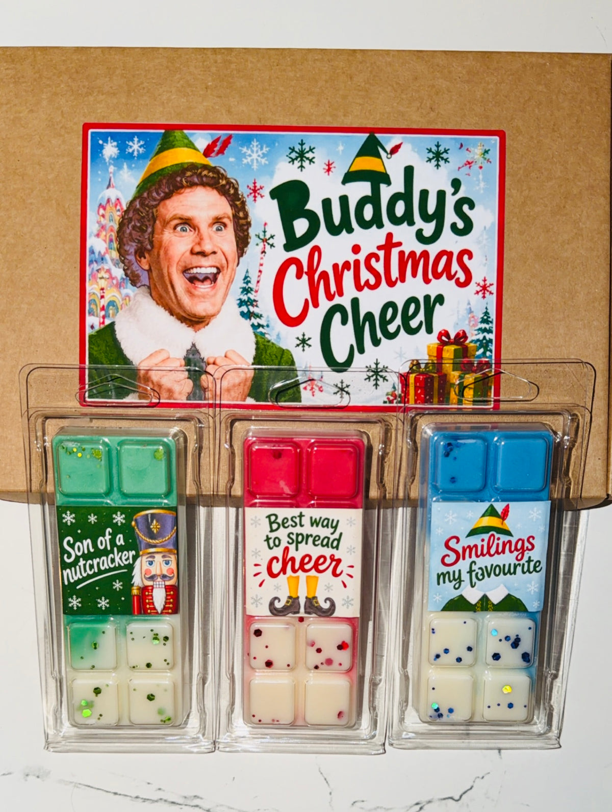 Buddy’s Christmas Cheer- Wax Melt Collection